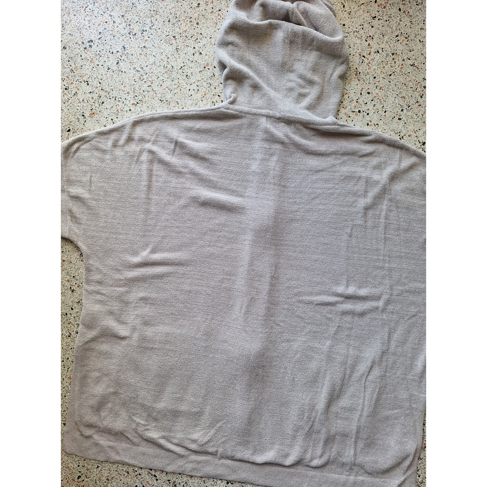 Barefoot Dreams CozyChic Ultra Lite Short Sleeve Zip Up Hoodie - Picture 7 of 8